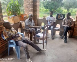 With Budza speakers in Lisala